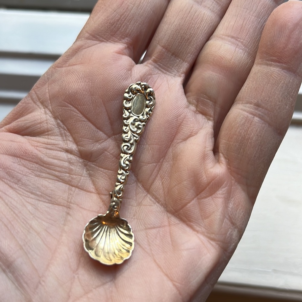 Vintage spoon pin